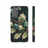 Dark Green Festive Holly in Watercolor - Impact Resistant Phone Case Samsung Galaxy S20 FE Glossy